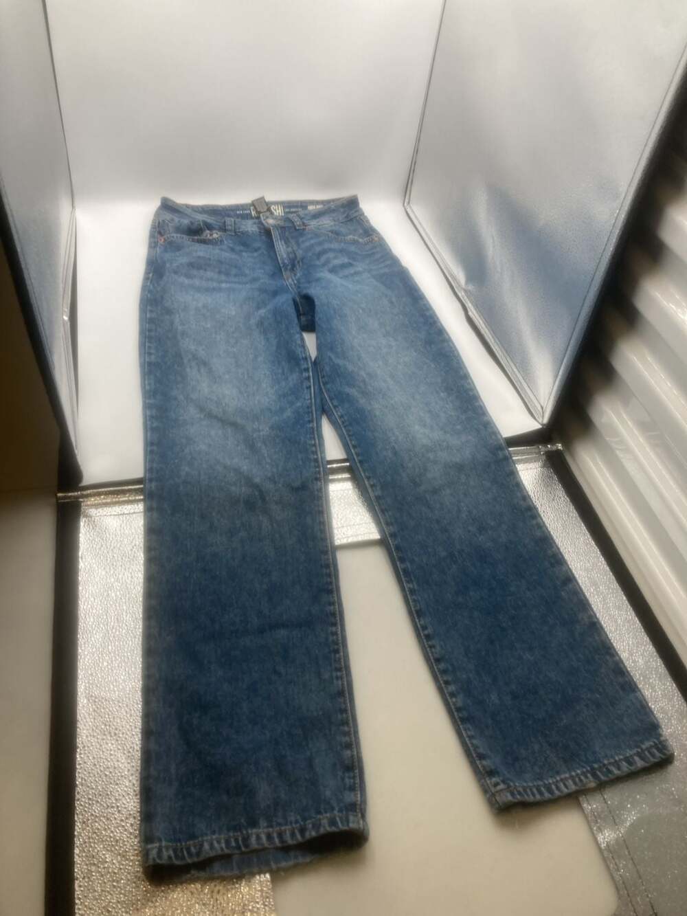 Rewash High Rise Vintage Reunion Straight Leg Jeans Size 3/26